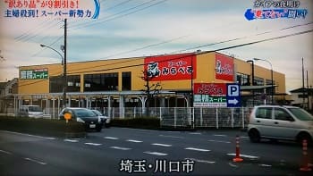 スーパーみらべる東川口店