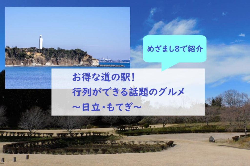 お得な道の駅～日立・もてぎ～タイトル